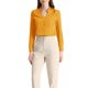 thumbnail image 1 of CAMISA DE BOTONES DE MANGA LARGA EN V ELEGANTE PARA MUJERES CHIC TALLA XS AMARILLA, 1 of 6