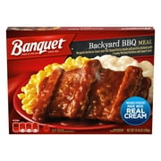 Banquet Backyard BBQ, Frozen Meal, 10.45 oz (Frozen)