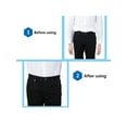 thumbnail image 3 of ALING 2Pcs Mens Shirt Stays Military Adjustable Elastic Garter Straps Shirts Holder With Non-Slip Locking Clamps,Shirt Garters-Shirt Tuckers For Men, 3 of 8