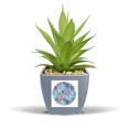 thumbnail image 1 of Goal Soccer Football Sports Winner Fake Pineapple Flower Pot Vase Mini Decor, 1 of 3