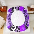 thumbnail image 5 of Castle Fairy Kids Teenagers Animal Print Patchwork Bed Sheets,Abstract Stripes King Sheets, 5 of 7