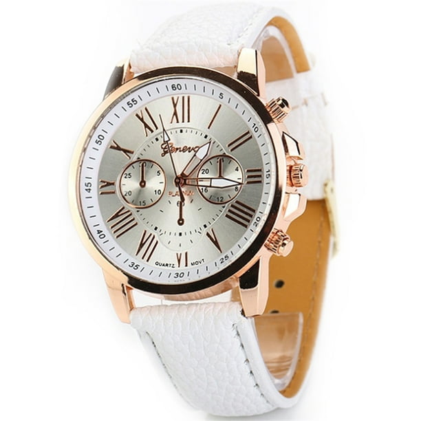 Ametoys - Stylish Women Quartz Watches PU Leather Casual Wristwatch for ...
