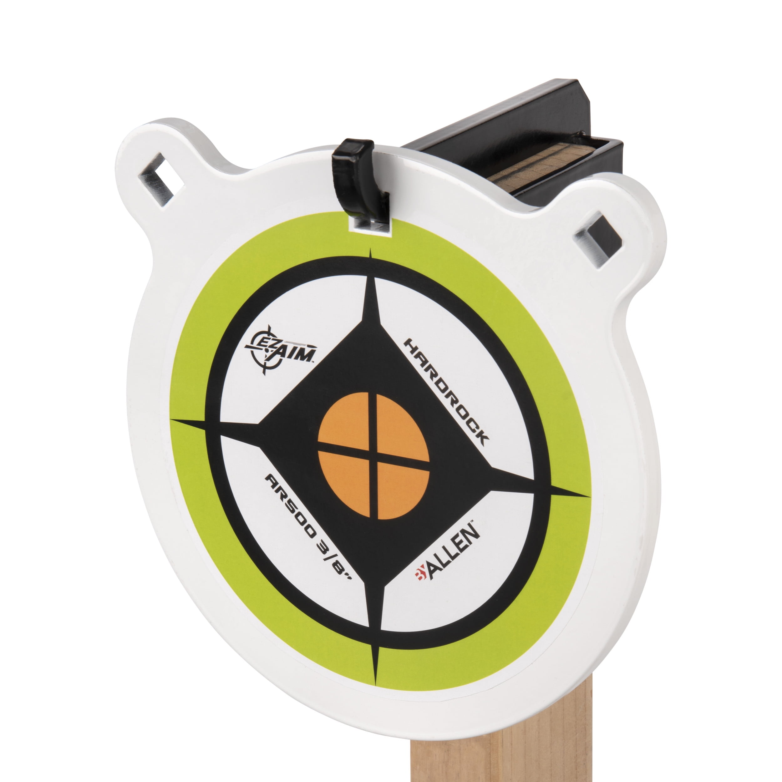 Ez Aim Steel Gong Shooting Target Hanging Hook, for 2" X 4" Mount, 2.1 lbs., Black, Steel Targets Holder