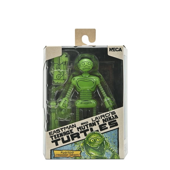 NECA Teenage Mutant Ninja Turtles Mirage Comics 7" Scale Transmat Fugitoid GID Action Figure