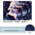 thumbnail image 2 of Unicorn Machine Washable, Non-Slip Polyester Floor Rug | Indoor Floor Mats for Chair Mat, 2 of 6