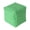 Green, variant on Cube Footbag, Green Sand Filled Kick Sack for Outdoor Lawn Camp Backyard Group Interactive Recreation
