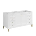 thumbnail image 4 of James Martin Vanities 503-V60d Chicago 60" Free Standing Double Basin Vanity Cabinet Only, 4 of 7