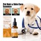 thumbnail image 1 of Spray para el cuidado del pelo de las mascotas 30ML | Previene la muda, hidrata, promueve el crecimiento, protege contra infecciones | Infusión de aceite marino | Para perros y gatos | Solución, 1 of 7