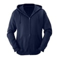thumbnail image 1 of Sudadera Fruit of the Loom Talla M con Gorro Azul Marino, 1 of 4