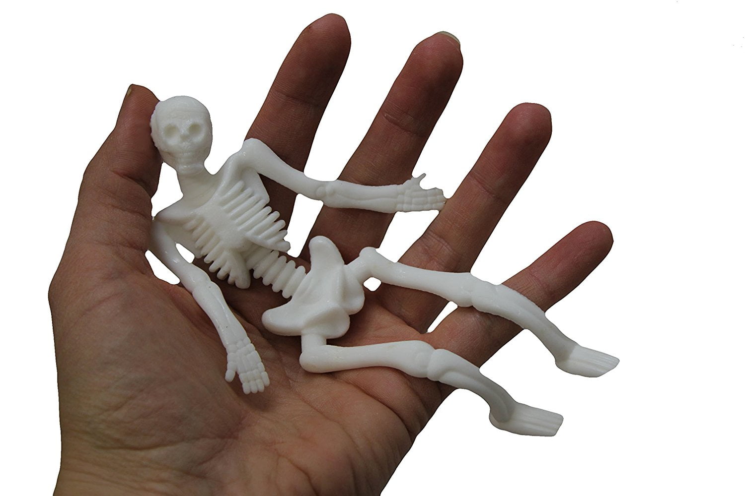 12 Stretchy Skeletons Novelty Toy Fidget Set for Doctors and Medical
