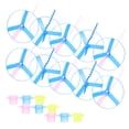 thumbnail image 2 of 10pcs Flying Disc Toys Kids Flying Disc Playthings Pull String Flying Saucers, 2 of 8