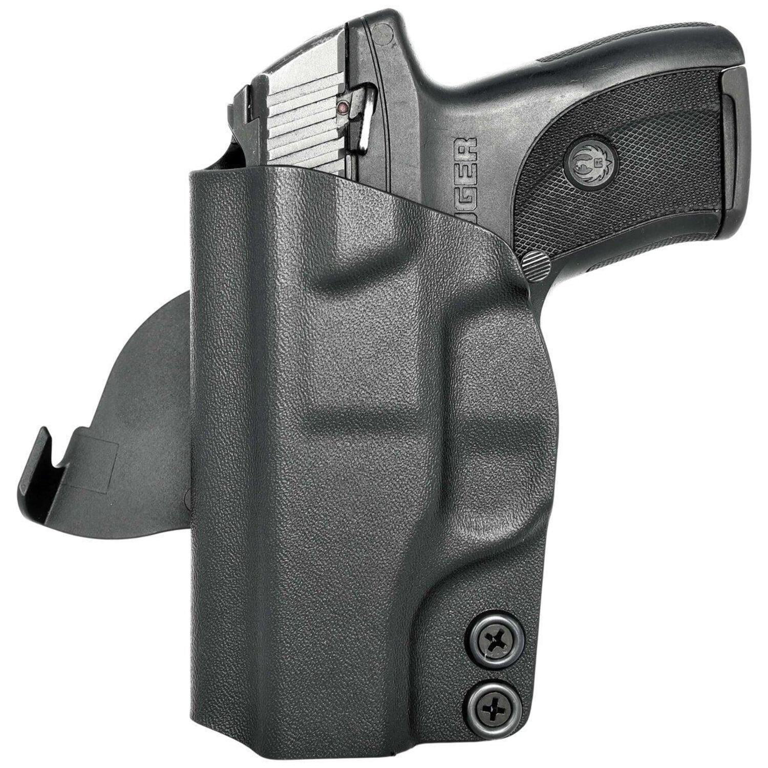 Ruger LC9/LC9s/LC380/EC9s Paddle Holster Black / Right Hand by Rounded Gear
