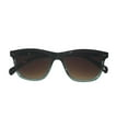 thumbnail image 4 of Perry Ellis Mens Plastic Sunglasses Brown Turq Stripe PE37-2, Includes Perry Ellis Pouch, 100% UV Protection, 4 of 5