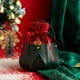 thumbnail image 2 of Bolsa con Asa de Caramelo Roja y Verde para Árbol de Navidad, Decoración del Hogar, Escritorio, Bolsa de Regalo de Año, 2 of 5