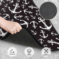 thumbnail image 3 of Honeii Anchors Print Car Foot Mat Four-Piece Set - Front & Rear Universal Car Floor Mats for SUVs, Trucks, Sedans, 3 of 7