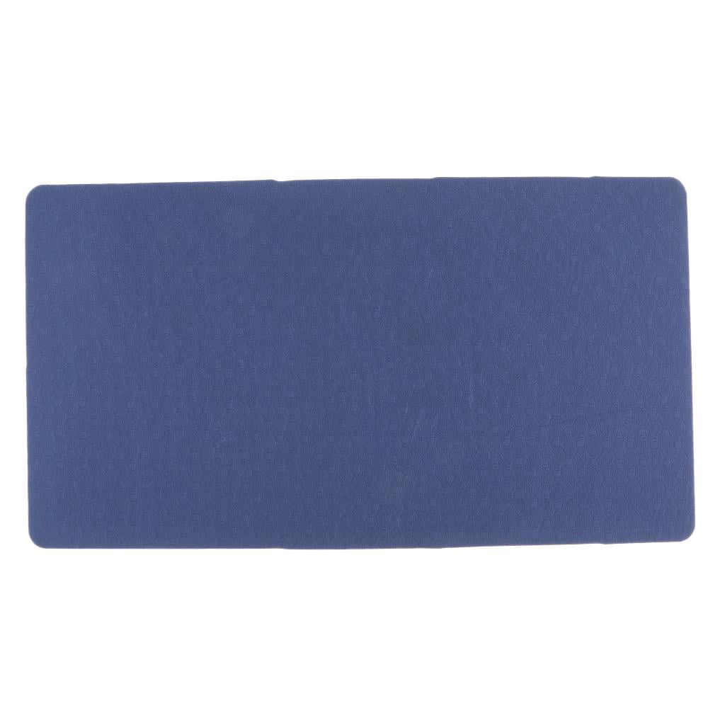 Yoga Knee Pad Travel Cushion 38x21mm Anti-Slip 6mm Thick Workout Mat 