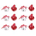 thumbnail image 2 of FRCOLOR 12Pcs Christmas Iron Bell Ornaments Decorative Pendant for Tree and Home, 2 of 10