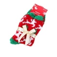 thumbnail image 1 of Womens Girls Christmas Fluffy Socks Ankle-High Warm Stockings Winter  Gift, 1 of 1