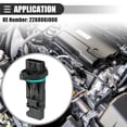 thumbnail image 3 of Sensor de flujo de aire, medidor MAF, reemplazo de flujo de aire para Nissan Sentra 2002-2004 No.226808J000, 3 of 7