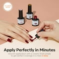 thumbnail image 3 of Modelones 32 PCS Gel Nail Polish Set, 28 Colors Fall Winter Gel Polish with No Wipe Base Coat, Glossy & Matte Top Coat and Nail Primer ,Nail Art Kit Salon at Home, 3 of 9