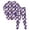 Purple, variant on GCETTIC Toddler Girl Pajama Set Kids Soft Sleep Outfit Breathable Fabric Crew Neck Top Loose Fit Nightwear Pajamas Light Green,2-3 Years