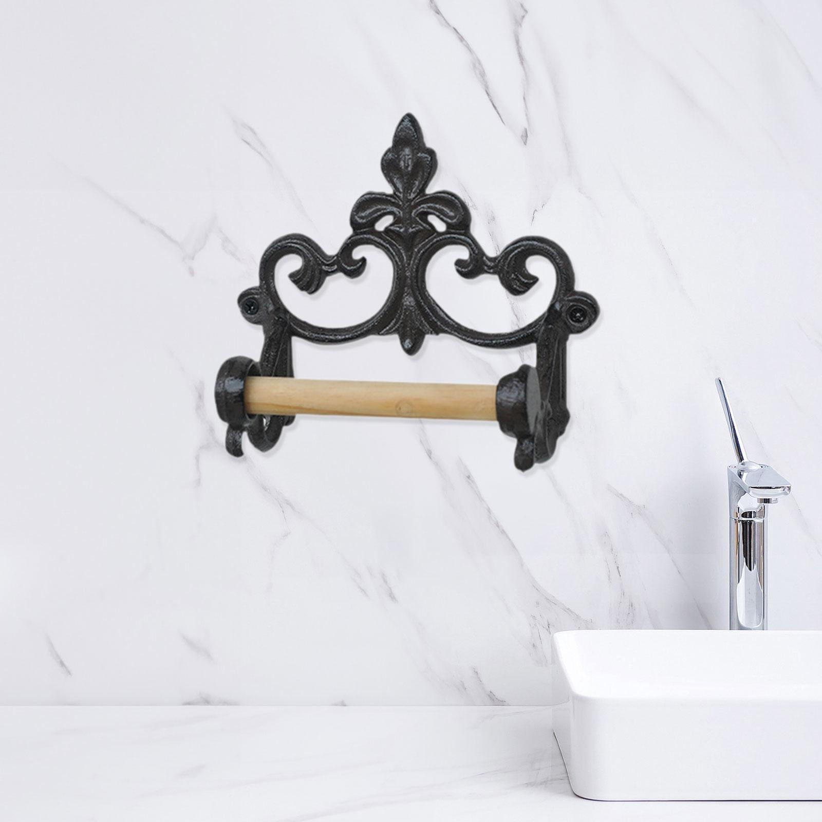 CoudarTitie Paper Towel Holder Hand Towel Holder Space Saving Sturdy Wall Decor Toilet Paper Toilet Paper Holder