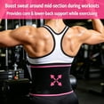 thumbnail image 3 of MANIFIQUE Waist Trainer for Women & Men Sweat Band Waist Trimmer for Training & Working Out, 3 of 6