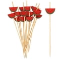 thumbnail image 1 of 100Pcs Convenient Food Picks Portable Fruit Picks Household Martini Picks Party Accessory, 1 of 9