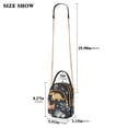 thumbnail image 2 of FORMRS Crossbody Bag for Women Quilted Travel Shoulder Cell Phone Purse with Chain Strap Handbag, Orange Dinosaur, 2 of 7