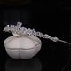 thumbnail image 4 of KAKOWELY Tiara de corona de diamantes de imitación, tocado de corona de novia, tocado de boda brillante, banda para el cabello, 4 of 5