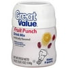 Great Value Gv Fruit Punch Mix 8 Qt