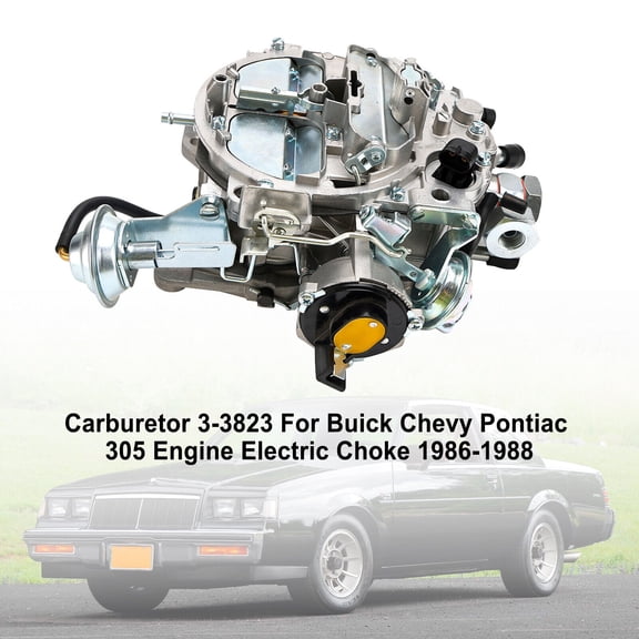 Carburetor 3-3823 For Buick Chevy Pontiac 305 Engine Electric Choke 1986-1988 P1