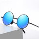 thumbnail image 4 of Gafas de sol de metal polarizadas, gafas de sol de montura redonda de moda para hombres y mujeres, gafas reales plegables, 4 of 5