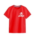 thumbnail image 1 of Toddler Girls Summer Tops Tees Soft Short Sleeve Crew Neck Solid Color T Shirt Daily Spring Shirts For Kid 8-9 T, 1 of 5