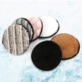 thumbnail image 4 of Esponja Rmover Puff de maquillaje lavable Resuable para limpieza facial Blanco shamjiam Almohadillas removedor de maquillaje reutilizables, 4 of 9