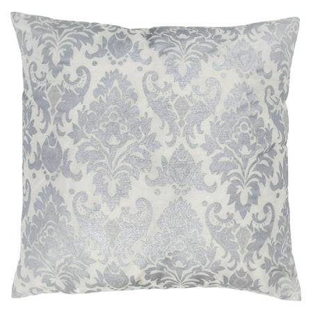 Rizzy Home damask 18" x 18"Polyesterdecorative filled pillow