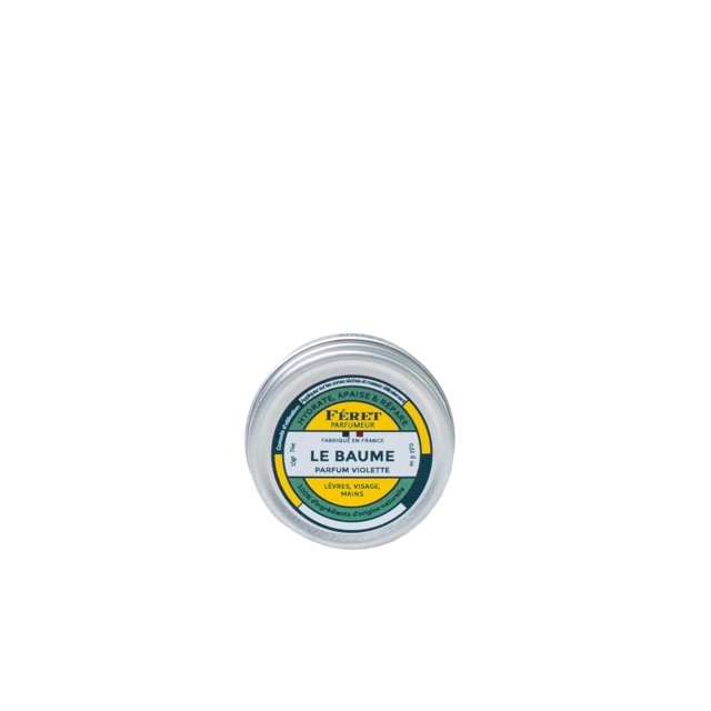 Feret Parfumeur- Bálsamo multiusos y bálsamo labial - Fragancia violeta-15 g/0,52 floz