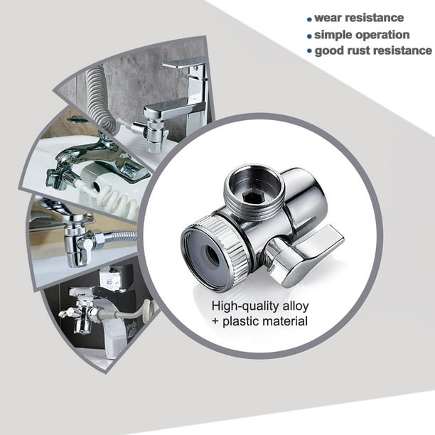 Sink Splitter Basin Diverter M22 Water Faucet Adapter Bathroom Shower