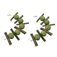 thumbnail image 1 of Enqiretly 2pcs/set Small Pets Toy Balls For Rabbit Hamster Toy Practical And Playful Gift Gifts For Friends 1 piece 1Set, 1 of 6