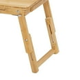 thumbnail image 4 of Lapdesk Table with 1 Drawer and Tilting Top, Brown- Saltoro Sherpi, 4 of 6