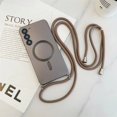 thumbnail image 3 of Crossbody Lanyard Magnetic Case For Samsung Galaxy S24 S23 S22 Plus Ultra S21 FE For Magsafe Camera Protection Soft TPU Cover, 3 of 5