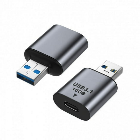 JSER USB-C USB 3.1 Type C Female to USB 3.0 A Male Data Adapter 10Gbps Data Power for Laptop Tablet Phone