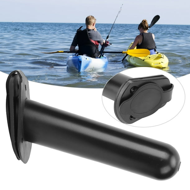 Lightweight Kayak Fishing Rod Holder, Fishing Flush Mount, Black