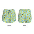 thumbnail image 3 of Daiia Avocado and Hearts Pattern Women's 2 in 1 Running Shorts - Lightweight Athletic Workout Gym Yoga Shorts Liner with Phone Pockets-, 3 of 7