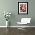 thumbnail image 4 of Trademark Fine Art 'WC Horse 3' Canvas Art by Dean Russo, White Matte, Black Frame, 4 of 4