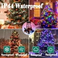 thumbnail image 4 of Cascading Twinkle Lights for Christmas Tree, Twinkle Christmas Tree Waterfall Fairy Lights, with 600 Light Cascading Tree Lights for Indoor Outdoor Christmas Tree Lights, 4 of 5
