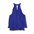 thumbnail image 2 of Blusa bar III con hombros descubiertos y abertura para mujer Azul XS, 2 of 2
