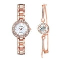 thumbnail image 1 of Business Casual Quartz Watch With Bracelets Ladies Jewelry Gift Combination, 1 of 9