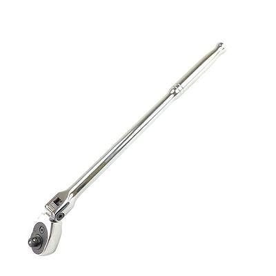Extra Long Flexible Head Ratchet 1/4" inch Drive w/ 11" inch Long Handle