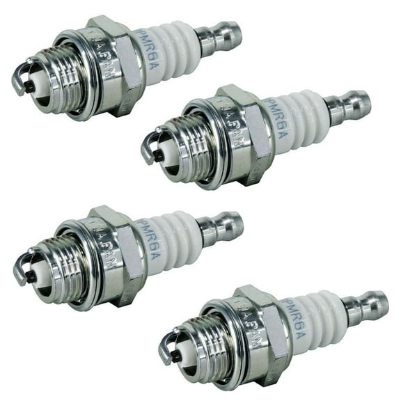NGK 4 Pack of Genuine OEM Standard Spark Plugs # BPMR6A-4PK